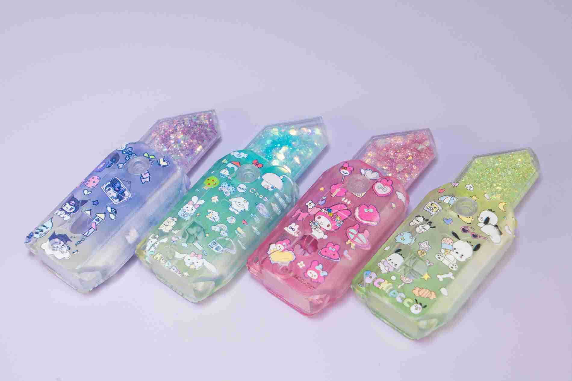 New Color Printing Quicksand Turnip Knife Decompression Artifact Multi-Color Optional Children's Toys 3D Gravity Knife Wholesale Specification drawing