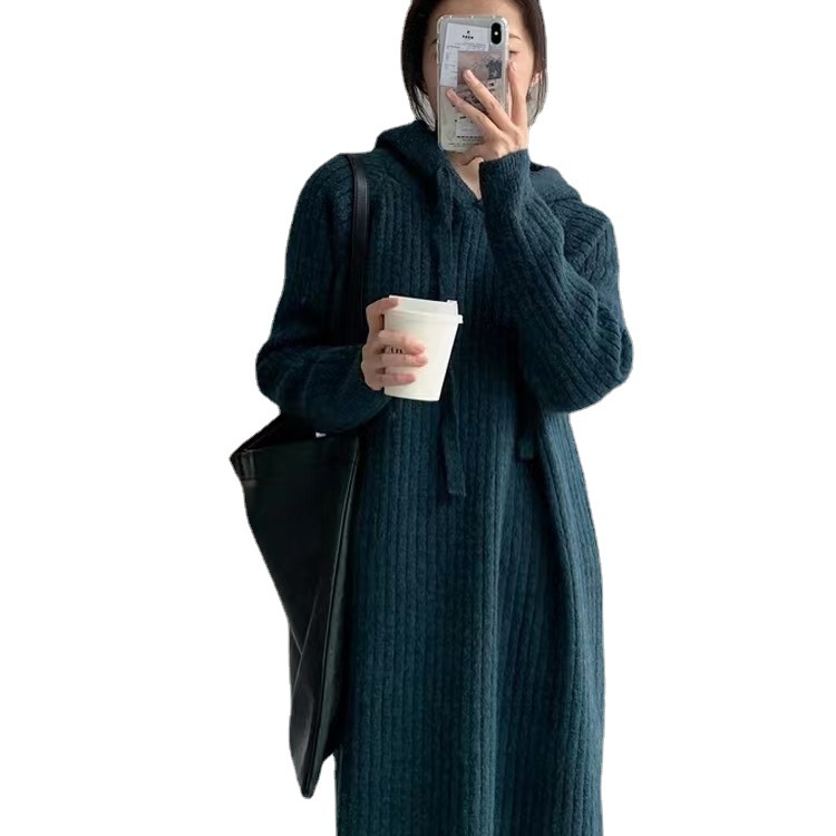 裙装中年修身/女装/韩淑娜白底实物图