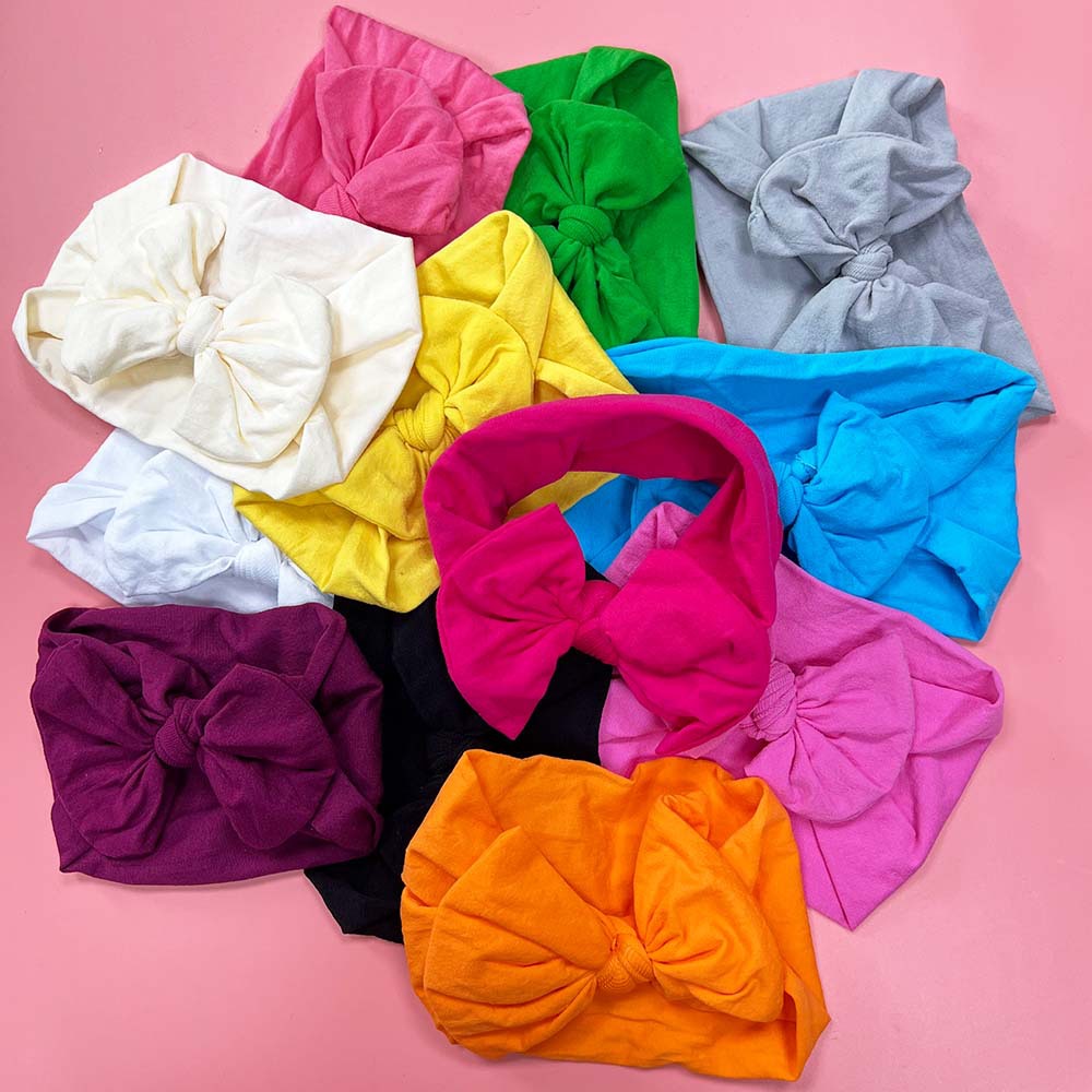 Baby Headband Baby Hair Accessories Soft And Comfortable Nylon Bow Headband Cute Princess Headband High Quality Application Scenario