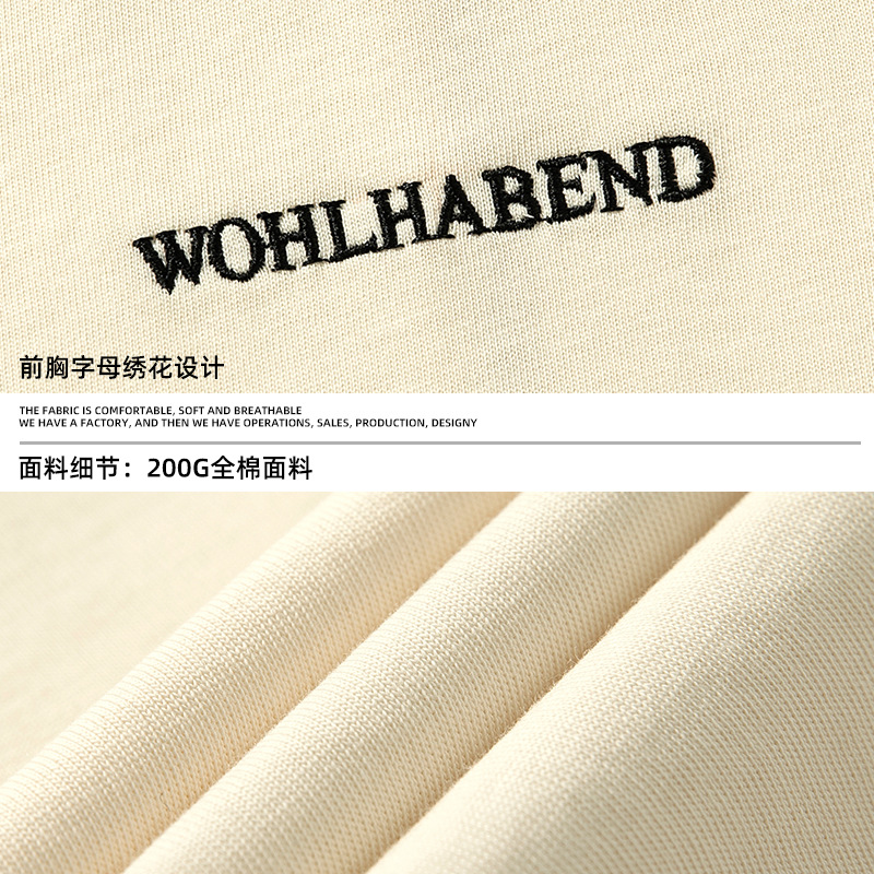 男士T恤实物图