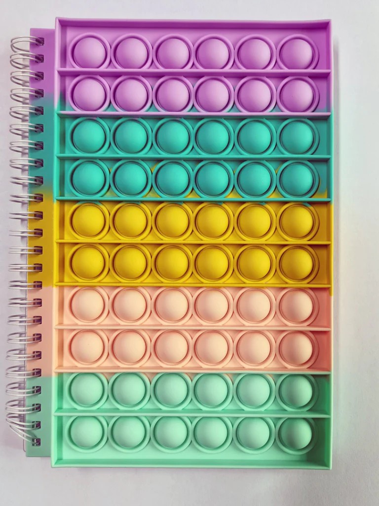 Customized student books, educational stationery, children's silicone notebooks, creative notebooks