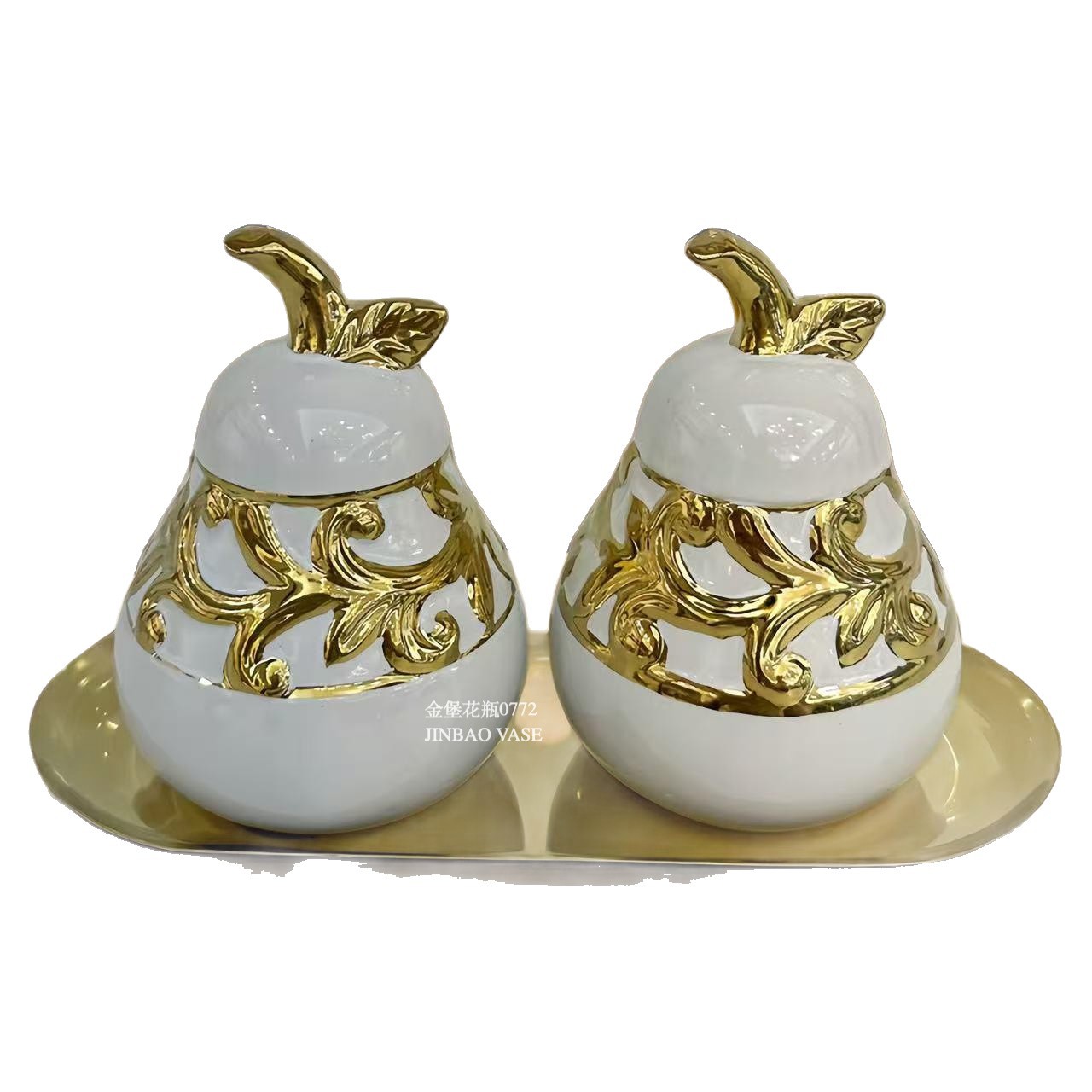 Ceramic vases, European-style creative and simple texture vases, white matte vases, model room ornaments and handicrafts Item Picture