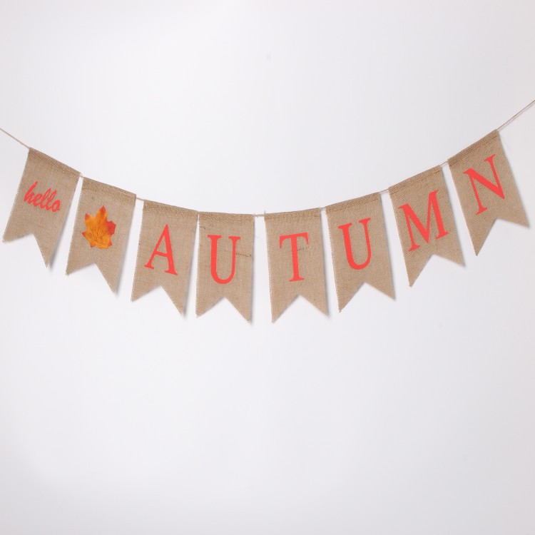 زينت حفلة عيد الشكر في الخريف للأمريكان والأوروبية براية (Autumn