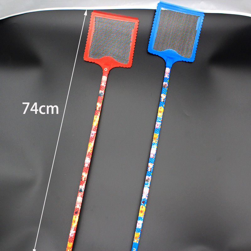 加长柄木柄铁/大号钢网蝇子产品图