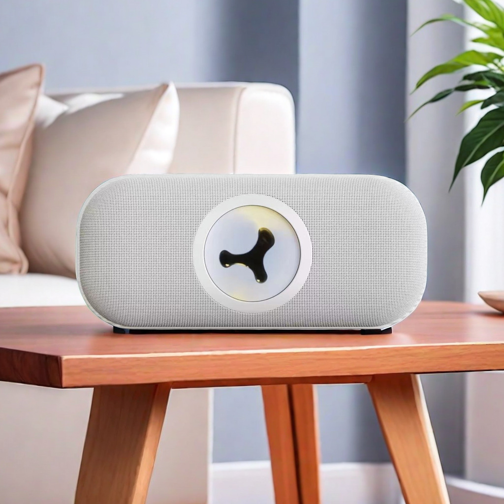 Magnetic fluid wireless Bluetooth speaker, high-quality stereo 3D surround subwoofer, desktop computer desktop speaker gift Application Scenario