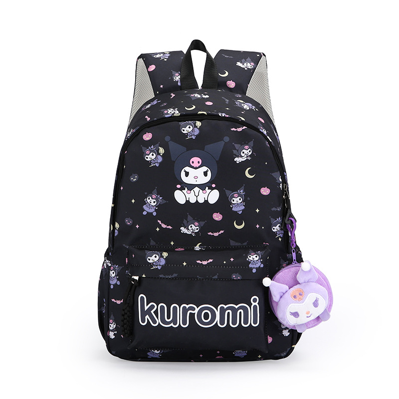 New trendy student schoolbag for daily use, a fashionable and casual backpack for junior high school students, and a large-capacity backpack for girls Item Picture