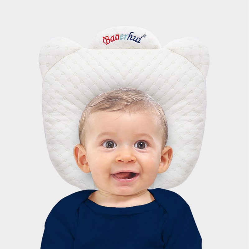 婴儿定型枕防偏头枕头纯棉透气纠正头型矫正偏头新生儿宝宝睡枕头