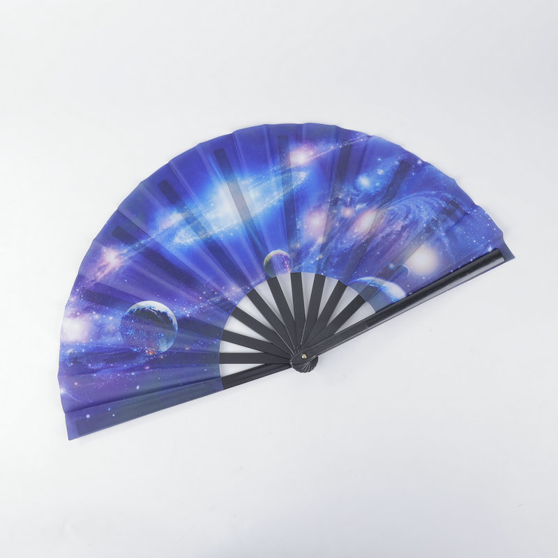 现货批发功夫扇大扇子功夫扇塑料扇骨广告扇图案亚马逊热门爆款详情17