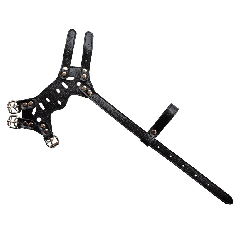 Pet muzzle Safe and bite proof dog muzzle High quality durable anti-barking and non-barking pet muzzle products Specification drawing