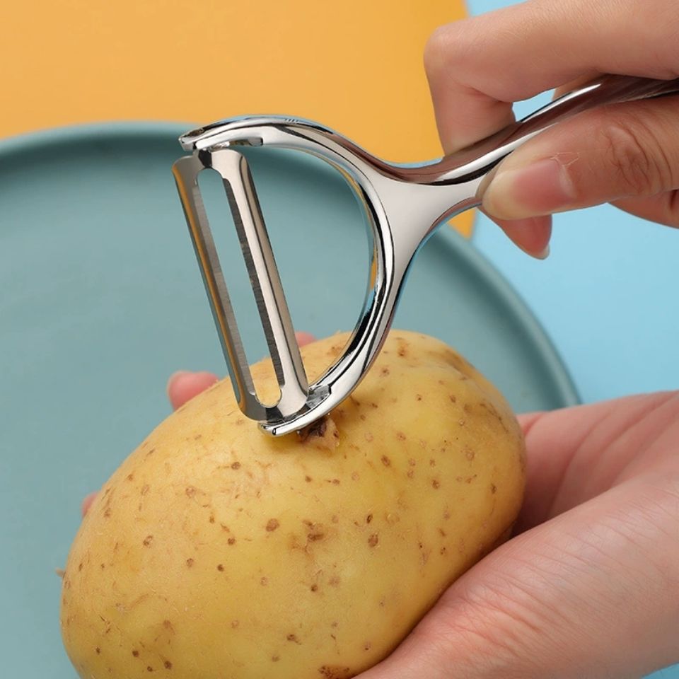 Stainless Steel Fruit Peeler Planer Household Peeler Apple Sharpener Potato Planer Kitchen Knife Specification drawing