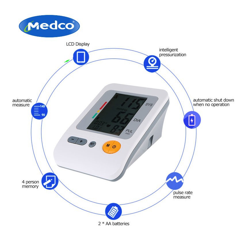 The BP-103H home blood pressure monitor, an upper arm type fully automatic home blood pressure monitor, is a best-selling product in foreign trade exports Specification image