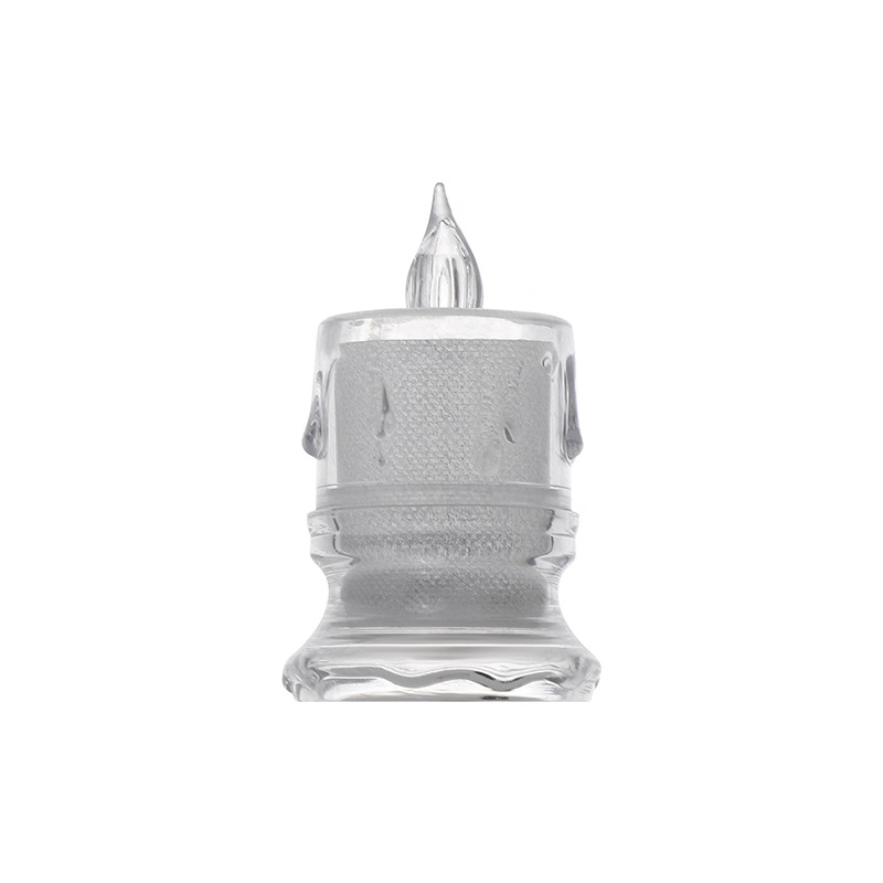 Valentine's Day Confessions Candlelight Transparent Mini Candle Light Confessions Decoration Scene Layout Atmosphere Romantic Night Light Item Picture