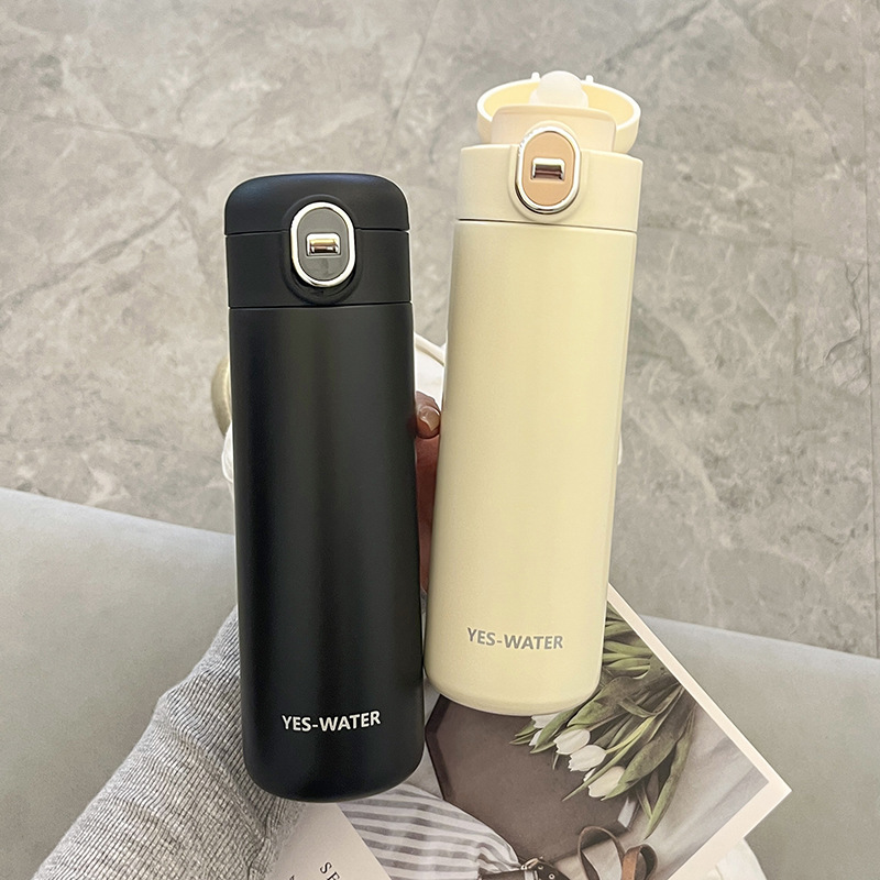 Original Fresh Stainless Steel Thermos Cup 316 Food Grade High Appearance Level Office Water Cup Business Gift Customization Specification drawing