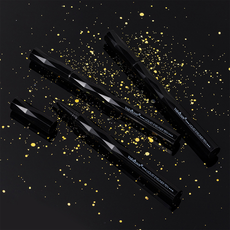 Cross-Border Specialized For Ya Baolian Extremely Thin Eyeliner Durable Waterproof Non-Smudding Eyeliner Eyebrow Pencil Makeup Wholesale
