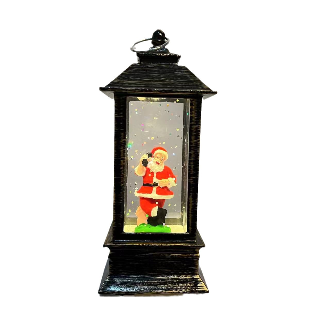Christmas Decorations Small Oil Light Interior Wind Light Christmas Wind Light Night Light Portable Led Electronic Light Item Picture