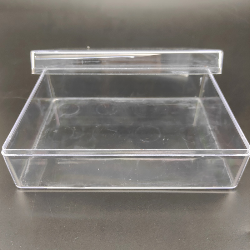 厂家直销长方形款pp透明塑料盒收纳饰品零件盒整理盒0772详情图2