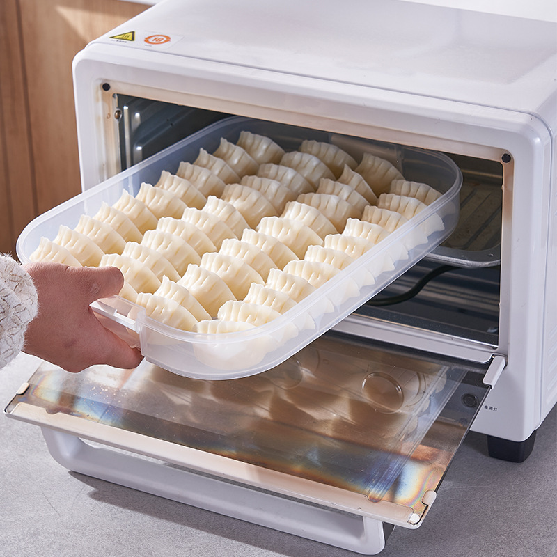 Fresh-keeping wonton quick-freezing storage box, dumpling box, household food-grade refrigerator freezing special multi-layer food sealing Application Scenario