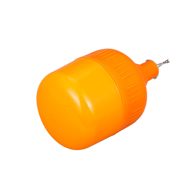 LED solar rechargeable mosquito repellent warm orange light bulb, outdoor waterproof camping emergency household rechargeable bulb Application Scenario