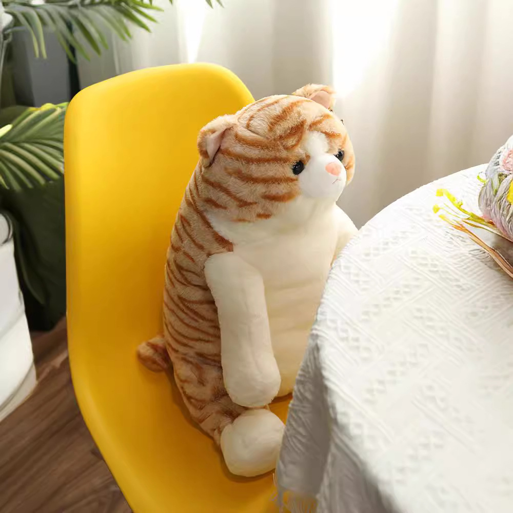 Duoai Little Cat plush toys, soothing dolls, girls' small gifts, cat throw pillows, claw machine dolls wholesale Specification image