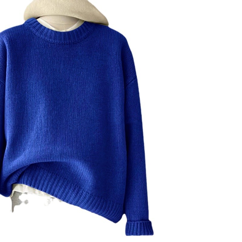 羊毛毛衣女/女装毛衫妈妈装/毛衣/高领羊毛衫女/毛衣女羊毛白底实物图