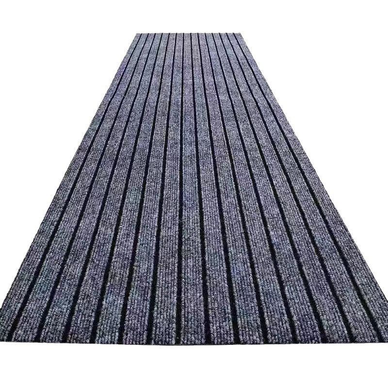 Outdoor entrance door MATS, large seven-striped TPE carpet, anti-slip floor MATS for home kitchens and bathrooms, commercial and hotel use Item Picture