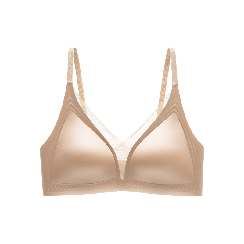 内衣/运动内衣/性感内衣/大胸显小胸罩/內衣女式性感白底实物图