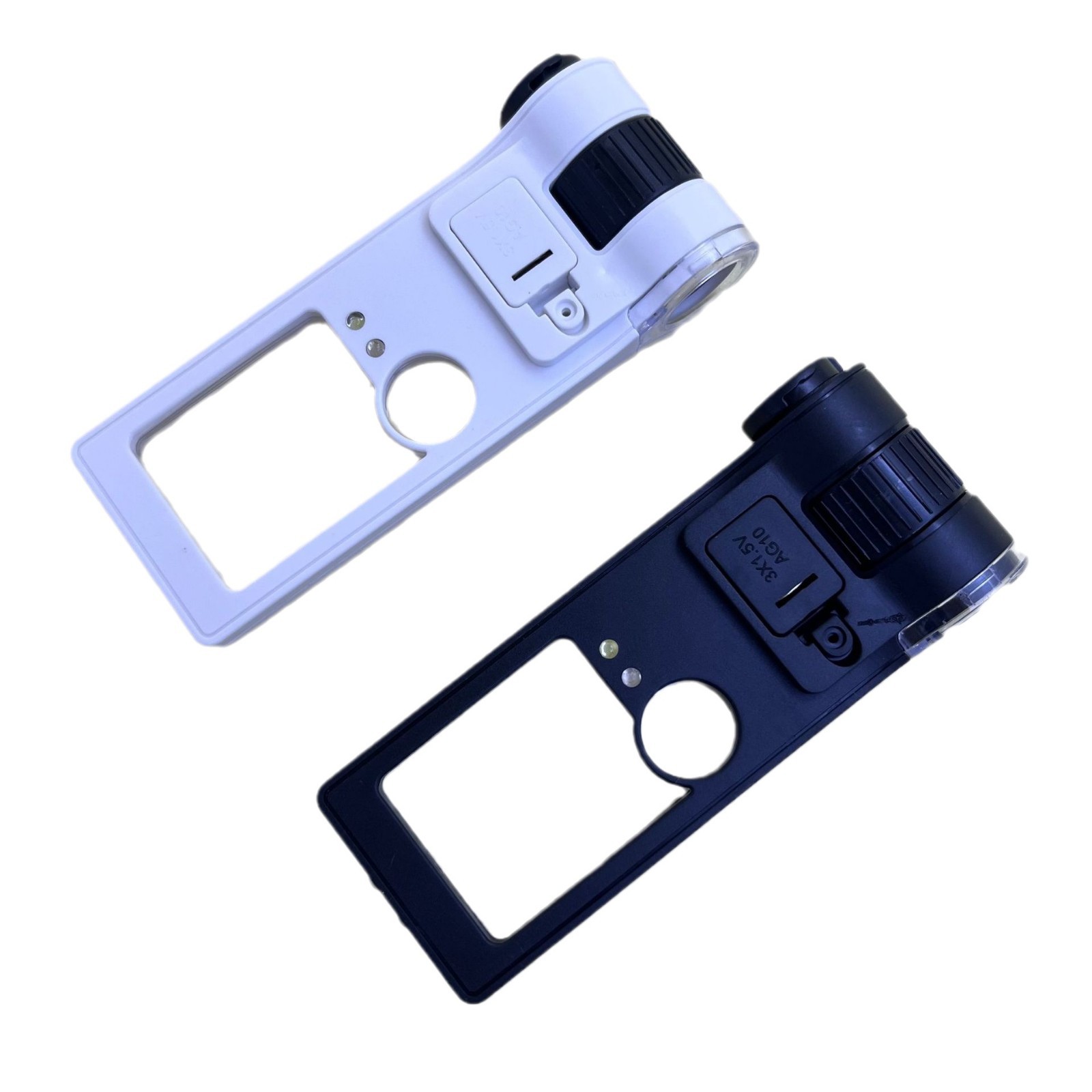 Portable banknote detector with light source switching, microscope and magnifying glass in one Item Picture