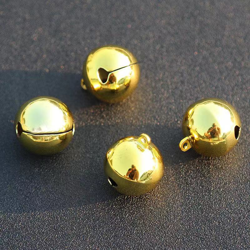 Diy Copper Bell Manufacturers Direct Sales Of Pure Copper Word Bell Crafts Electroplated Gold Bell Various Specifications
