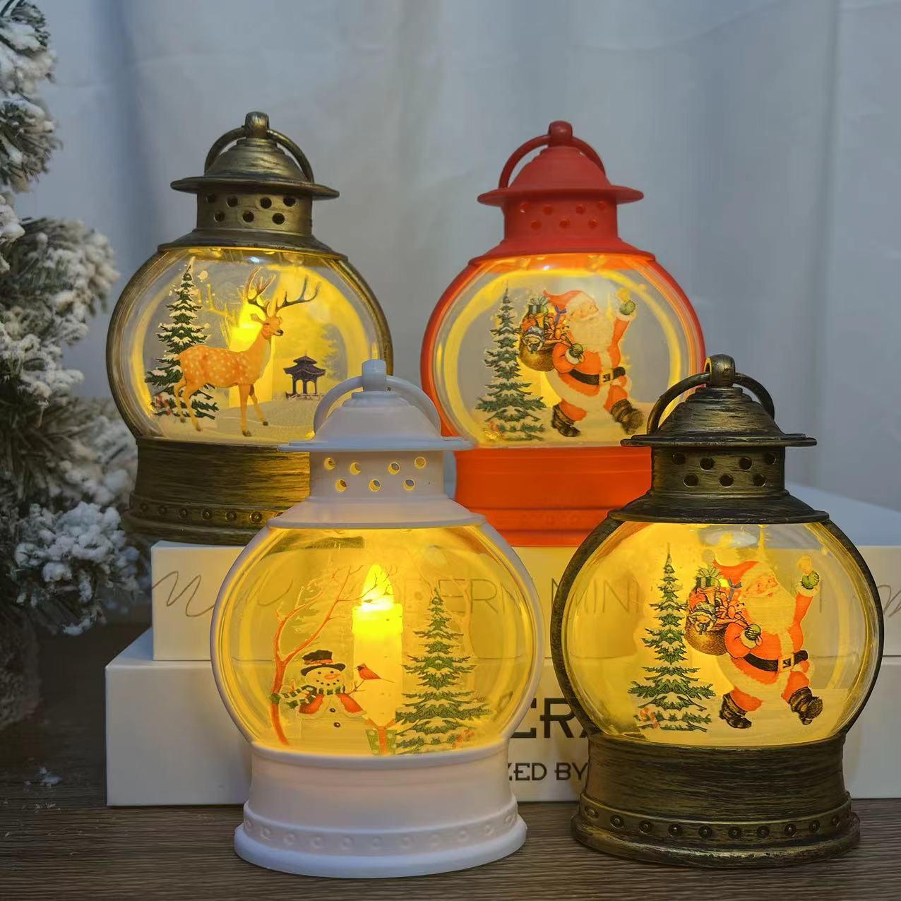 Manufacturers Direct Sales Led Electronic Wind Lamp Oval Small Horse Light Electronic Candle Light Creative Decorative Candle Light