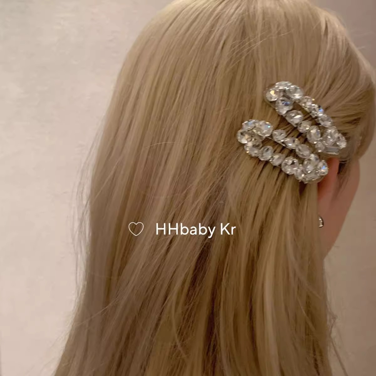 High-end style, super side zircon oval hair clip, makeup bangs hair clip, ins style side clip, stylish pic 8
