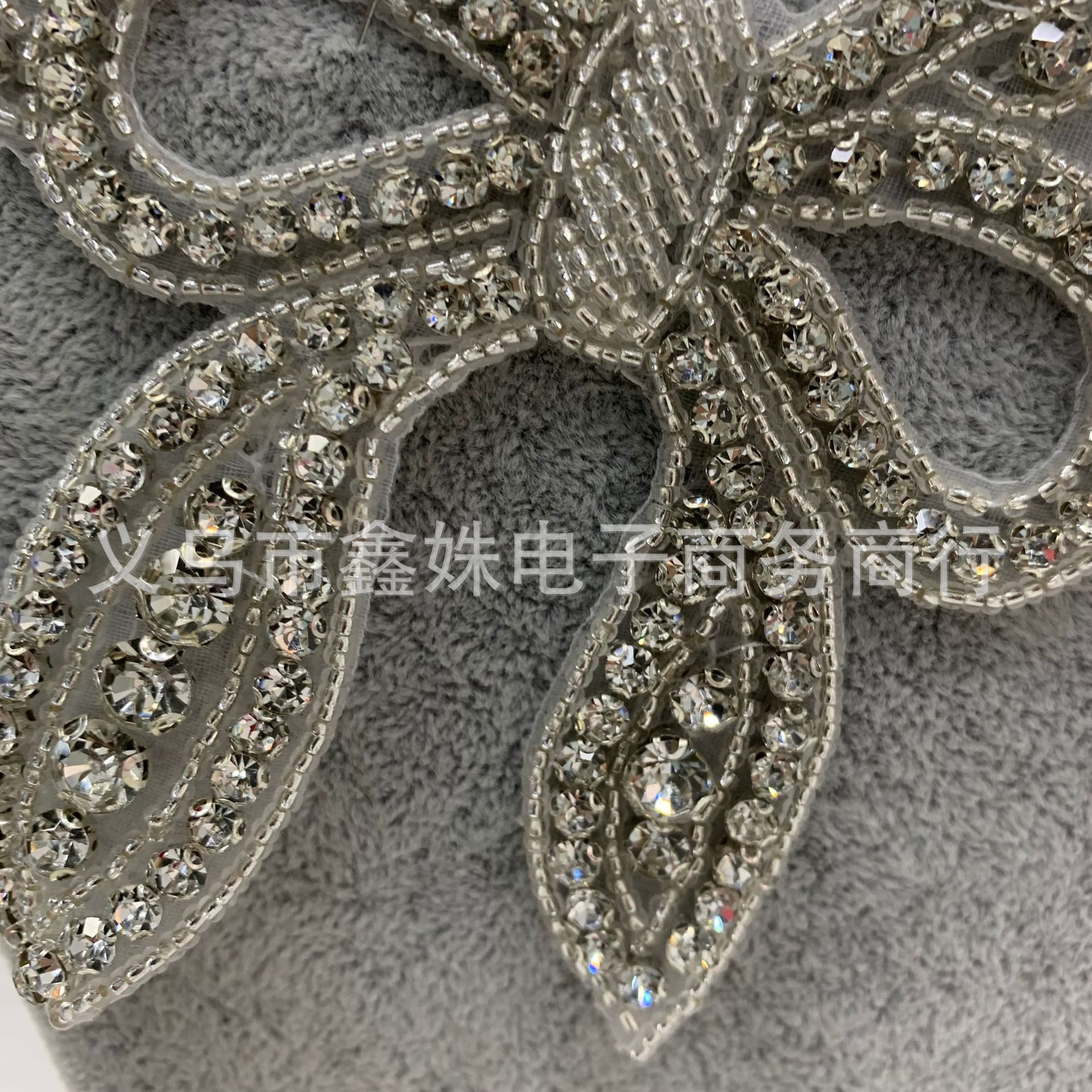 Lazo cosido a mano strass back adhesivo apliques DIY lace Specification image
