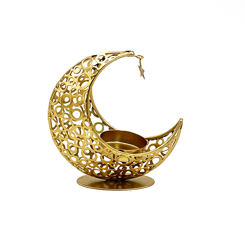 Three-dimensional moon candle cup details Picture