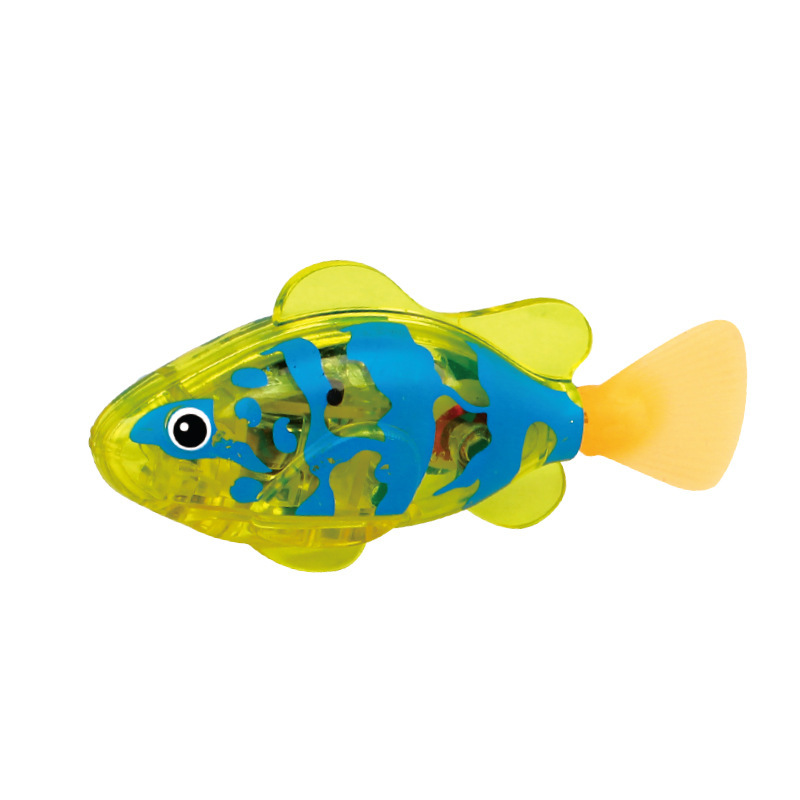 Tiktok children's bath toys electric induction light fish pet fish 3-6 years old stall supply wholesale swimming fish light induction bath toys Item Picture