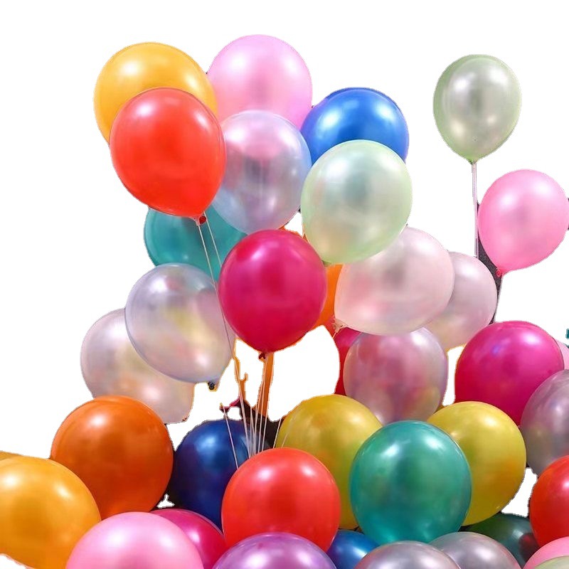 婚礼气球批发白底实物图