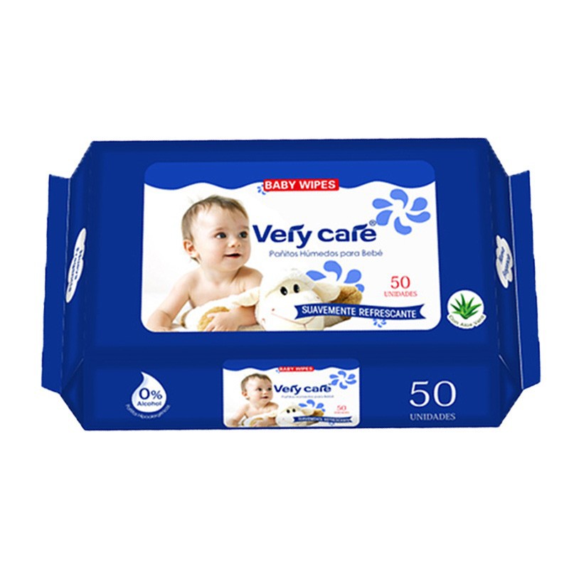 Large Pack Of Wet Wipes Wholesale 50 Household Sanitary Wipes For Hand And Mouth Cleaning Baby Wipes Item Picture