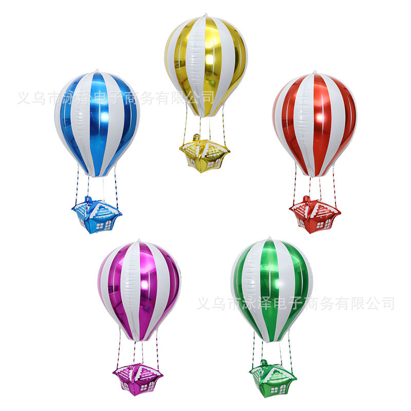 عبر الحدود، تم تركيب المناطيد ذات الأغشية المصنوعة من الألومنيوم 4D بحفل زفاف عيد الميلاد، في تزيين كرات الهواء الطائرة الورقية في منطاد الهواء الساخن Specification image