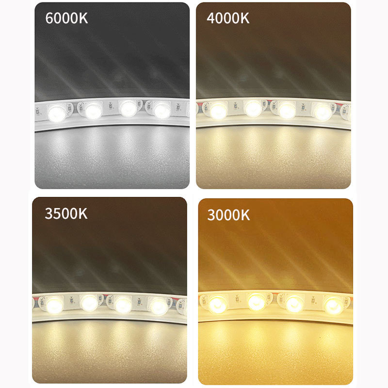 Side-bending flexible wall-washing light DC24V outdoor wall-washing light strip waterproof project, flexible led waterproof light strip Application Scenario