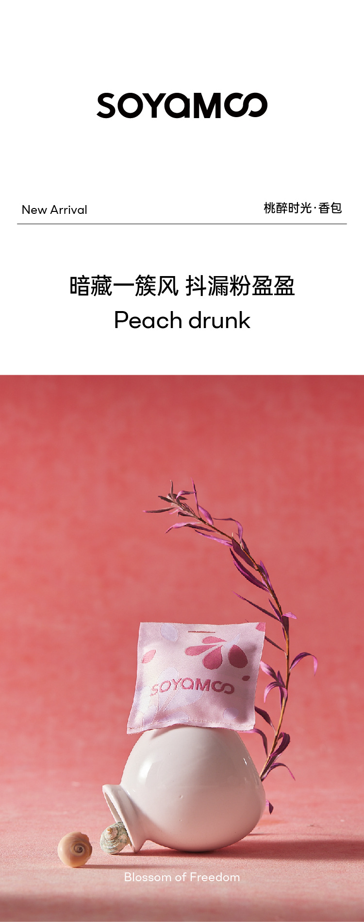 汽车除味除臭出风口香包 衣柜除味香包 中和异味花果调香包挂件详情1
