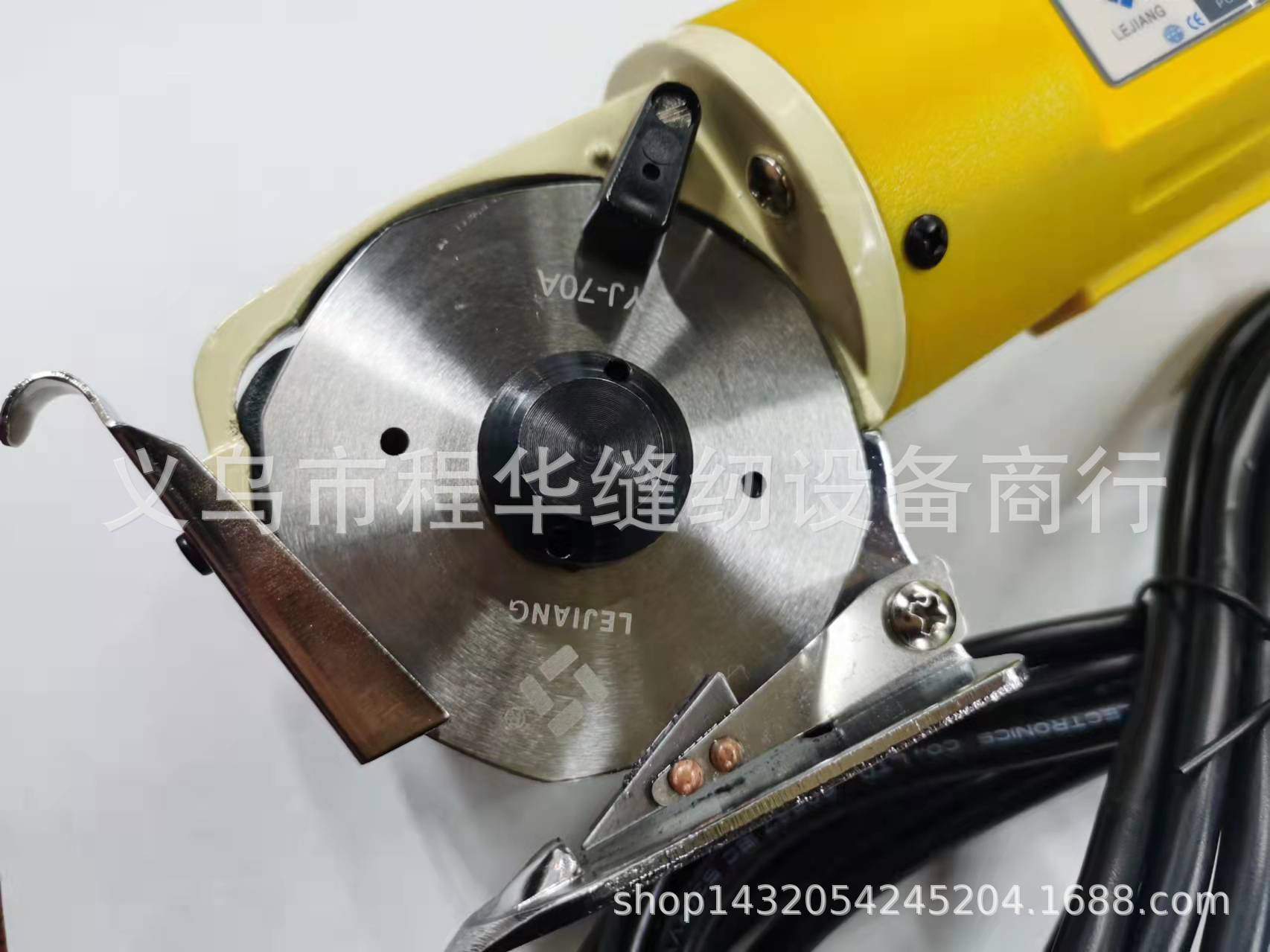 Lejiang 70A electric scissors, manual round scissors, fabric cutting machine, fabric cutting machine, manual scissors details Picture
