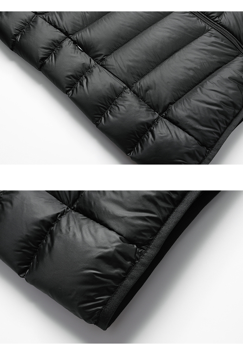 The 2025 winter new lightweight down jacket for men with a stand-up collar and 90% duck down is a sporty, lightweight and warm coat for couples pic 18
