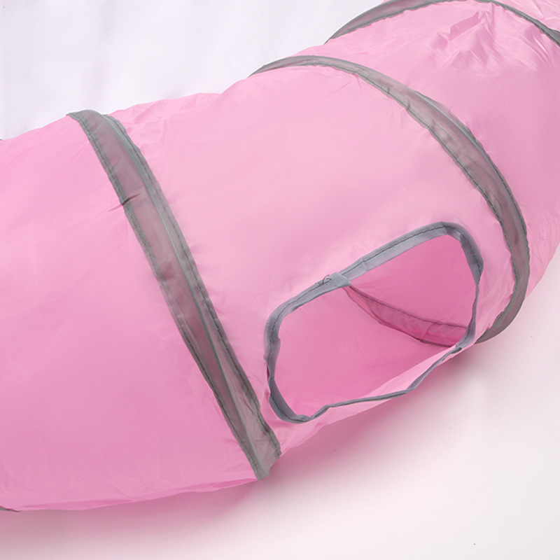 Cat toys, self-entertaining and boring gadgets, cat tunnels, cat mazes, passageways, tents, running tracks, foldable pipes details Picture