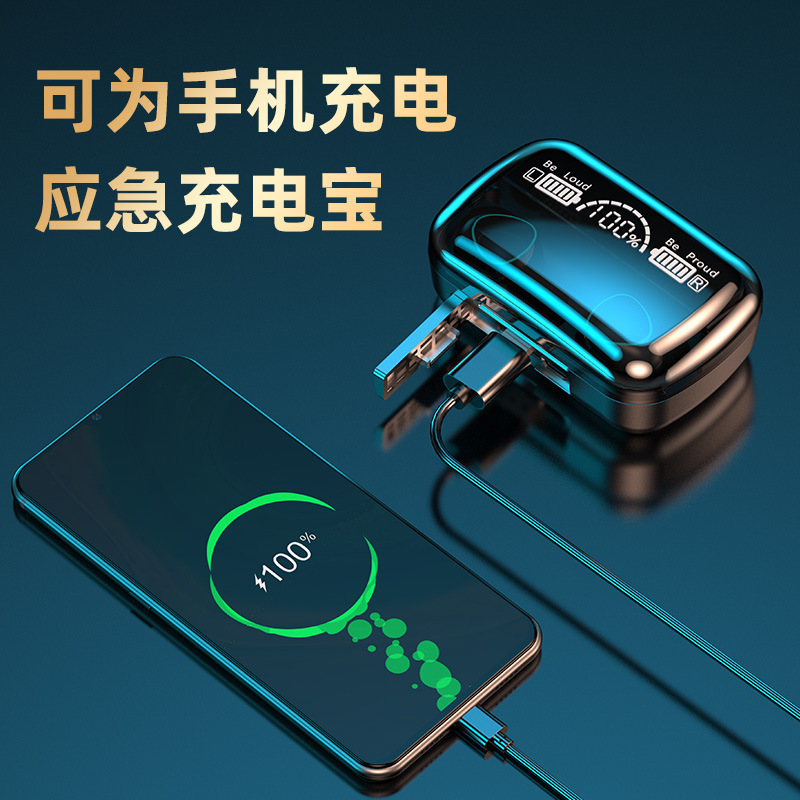 蓝牙耳机/耳机/夹儿耳机/earbuds/蓝牙耳机大容量单耳产品图