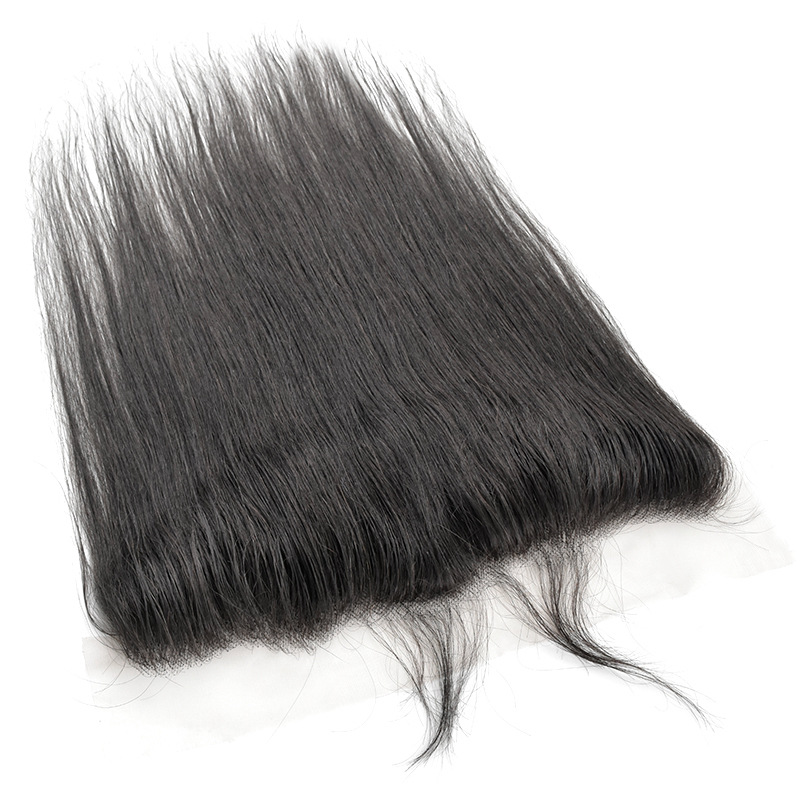 Straight Human Hair 13*4/4closure شعرٌ مستعار سابق Item Picture