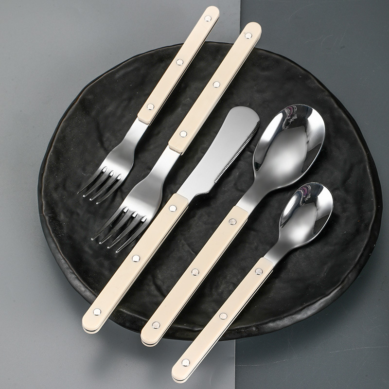 地摊餐具/套装/叉勺/跑江湖产品/稻草人暖壶产品图