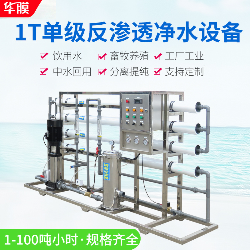 Reverse osmosis equipment maintenance, water treatment equipment after-sales replacement, reverse osmosis membrane RO equipment maintenance, industrial water treatment details Picture
