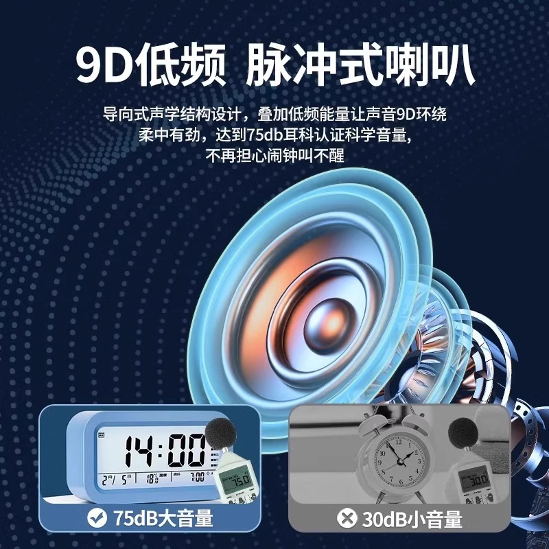 New smart electronic clock desktop watch, children's, boys' and girls' alarm clock, student-specific wake-up wonder, alarm 17 Application Scenario