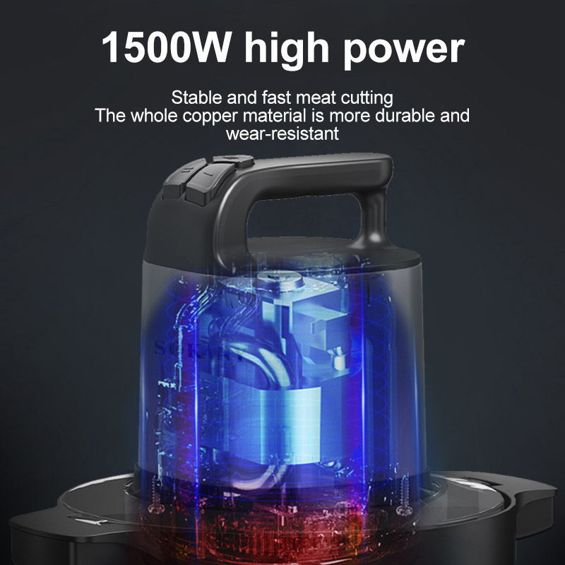 Cross-border Sokany7033 meat grinder, household 6.5L large-capacity vegetable and meat slicer, cooking and blending machine Specification image