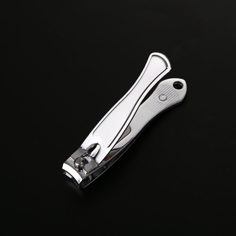 Stainless steel flat-mouthed nail clippers, nail pliers, nail knives, large nail knives, nail trimming scissors for adults, one yuan supply details Picture
