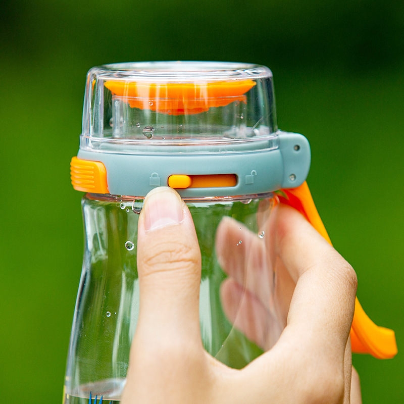 LY-101弹跳水杯塑料杯卡通可爱学生便携随行礼品杯子详情图4
