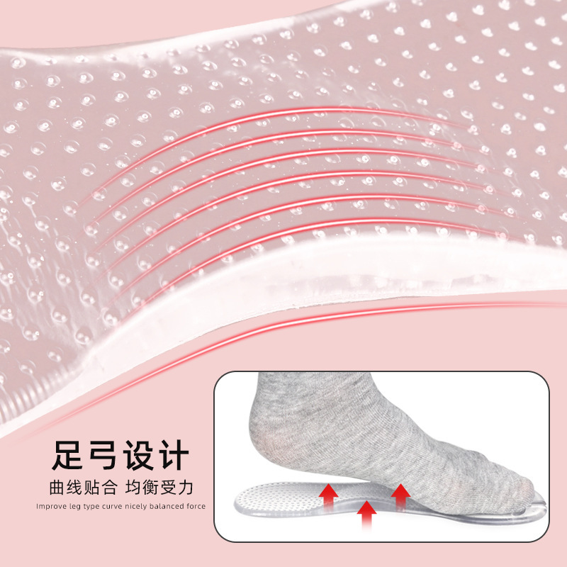 Cross-border flip-flops, seven-inch pads, large and small flip-flops, cool insoles, soft-soled anti-slip arch insoles details Picture